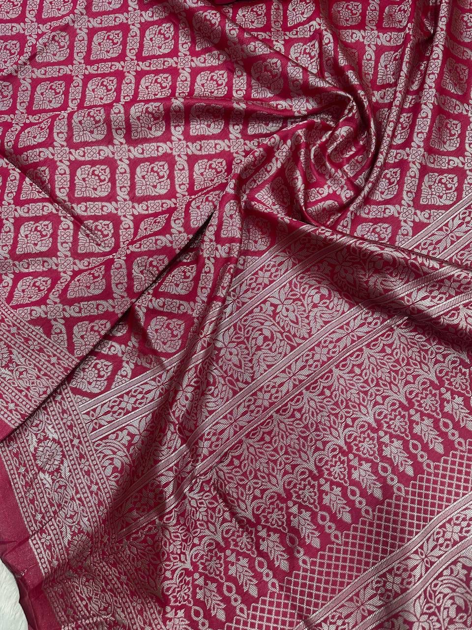 Sf 685 Shubh Banarasi Lichi Silk Designer Saree Wholesale Price In Surat